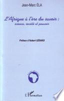 L'Afrique à l'ère du savoir