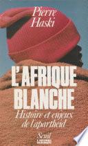 L'Afrique blanche