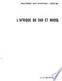 L'Afrique du Sud et nous