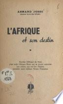 L'Afrique et son destin