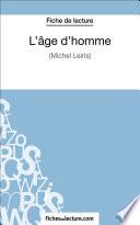 L'âge d'homme
