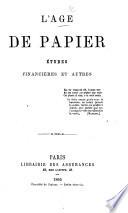 L'âge de papier