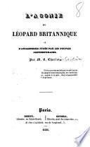 L'agonie du léopard britannique ou l'Angleterre jugée par les peuples contemporains
