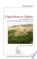 L'agriculture en Algérie