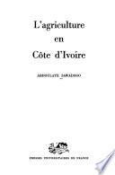 L'agriculture en Côte d'Ivoire