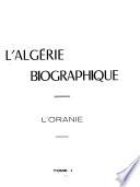 L'Algérie biographique