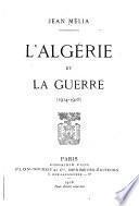L'Algérie et la guerre (1914-1918)
