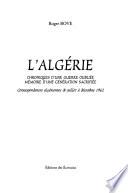L'Algérie