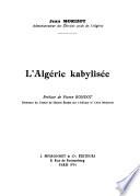 L'Algérie kabylisée