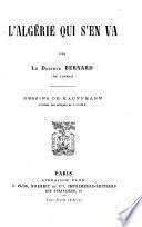 L'Algérie qui s'en va