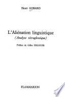 L'aliénation linguistique