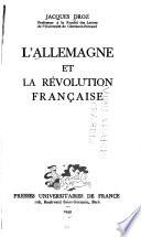 L'Allemagne et la Révolution française