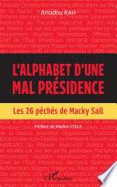 L'alphabet d'une mal présidence