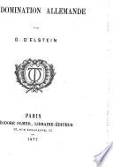 L'Alsace-Lorraine sous la domination allemande