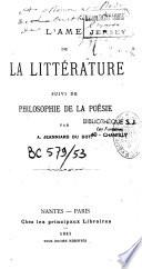 L'âme de la littérature