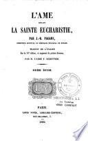 L'âme devant la sainte eucharistie