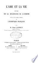 L'âme et la vie