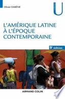 L'amérique latine à l'époque contemporaine