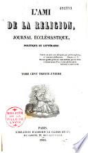 L'Ami de la religion et du roi
