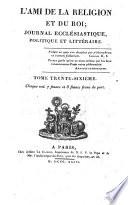 L'Ami de la religion et du roi