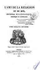 L' ami de la religion et du roi