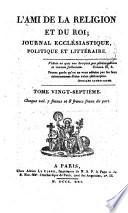 L'Ami de la religion