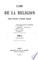 L' ami de la religion