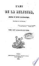L' ami de la religion