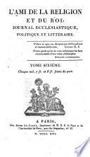 L'Ami de la religion