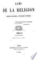 L' ami de la religion