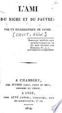 L'ami du riche et du pauvre