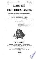 L'Amitié des deux âges