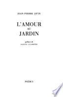 L'amour au jardin
