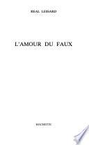 L'amour du faux