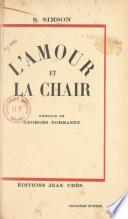 L'amour et la chair