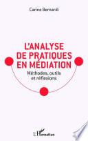 L'analyse de pratiques en médiation