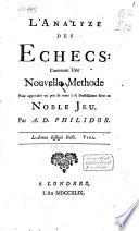 L'analyze des échecs