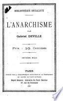 L'anarchisme