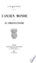 L'ancien monde et le christianisme