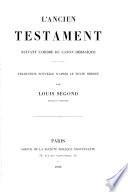 L'Ancien Testament