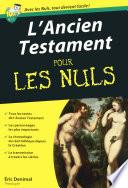 L'ancien testament poche pour les nuls