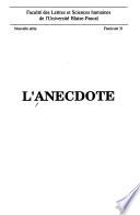 L'anecdote