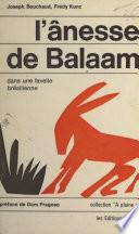 L'ânesse de Balaam