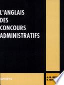 L'anglais des concours administratifs
