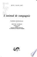 L'animal de compagnie