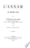 L'Annam au Moyen-Âge
