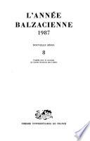 L'Année balzacienne