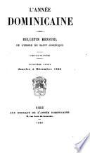 L'Année dominicaine