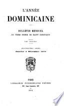 L'Année dominicaine