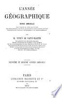 L'Année géographique